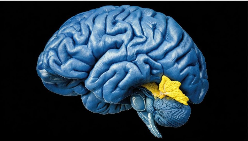La amígdala: el “centro emocional” del cerebro que ayuda a que las experiencias intensas se graben con mayor fuerza en la memoria.