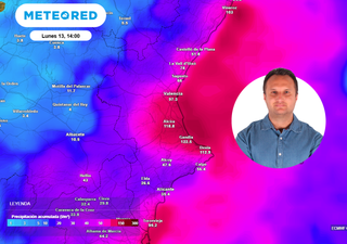 La advertencia de Samuel Biener: "en estas zonas de Valencia y Alicante la lluvia podría dejar más de 200 l/m2"