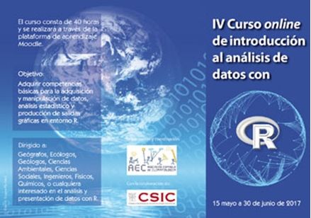 La Aec Convoca El Iv Curso Online De Análisis De Datos Con R