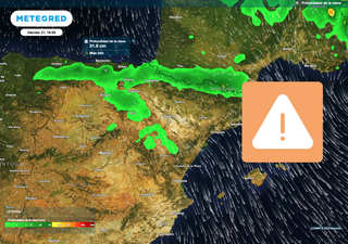 La AEMET activa avisos en 11 comunidades hoy, 21 de noviembre: nevadas, viento, tormentas, lluvias y marejada