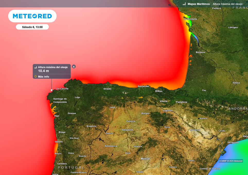 Oleaje en España Oleaje en España