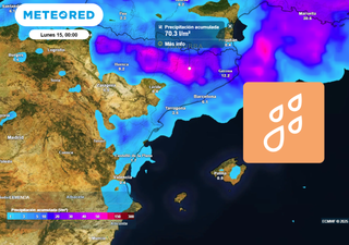 La AEMET activa para hoy, 12 de septiembre, avisos por tormentas fuertes en estas 5 provincias: 20 l/m2 en una hora
