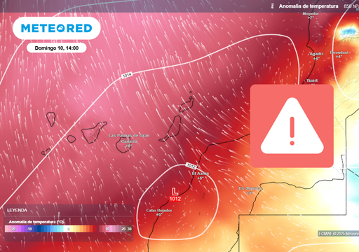 La AEMET activa avisos rojos en Canarias para este fin de semana por temperaturas extremas: hasta 42 ºC en estas zonas
