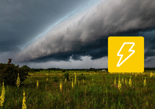 La AEMET advierte de las tormentas de mañana: múltiples avisos por lluvias de 20 l/m2, granizo y viento fuerte