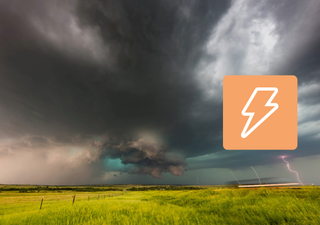 La AEMET amplía sus avisos por lluvias y tormentas ante la dana Alice: hoy en 10 provincias y mañana en 12