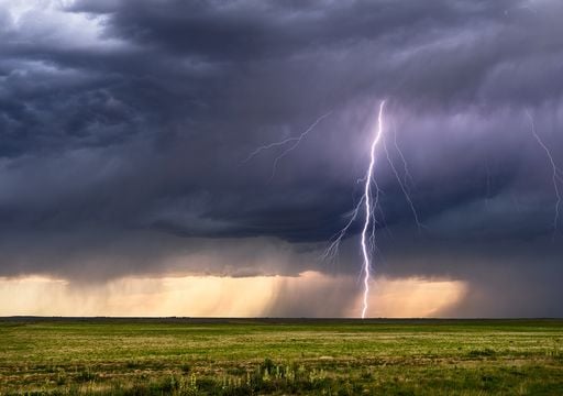 La AEMET avisa de tormentas con "probable granizo y rachas muy fuertes de viento" en zonas de Arag&oacute;n