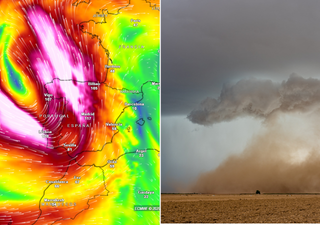 La AEMET avisa: inminentes las tormentas con pedrisco y vientos muy fuertes en estas 12 comunidades