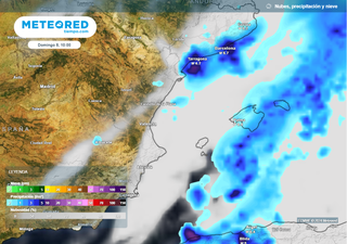 La AEMET avisa: mañana se esperan lluvias muy fuertes en estas provincias y habrá rissagas en Baleares