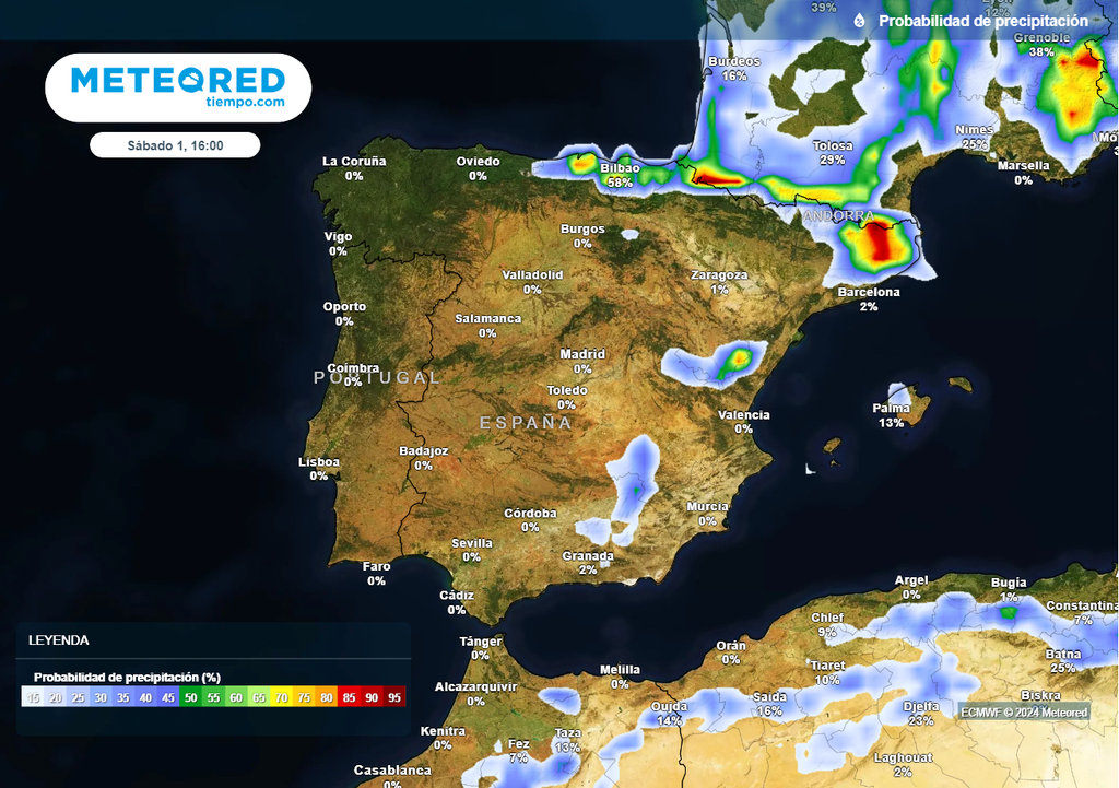 Lluvias España Lluvias España