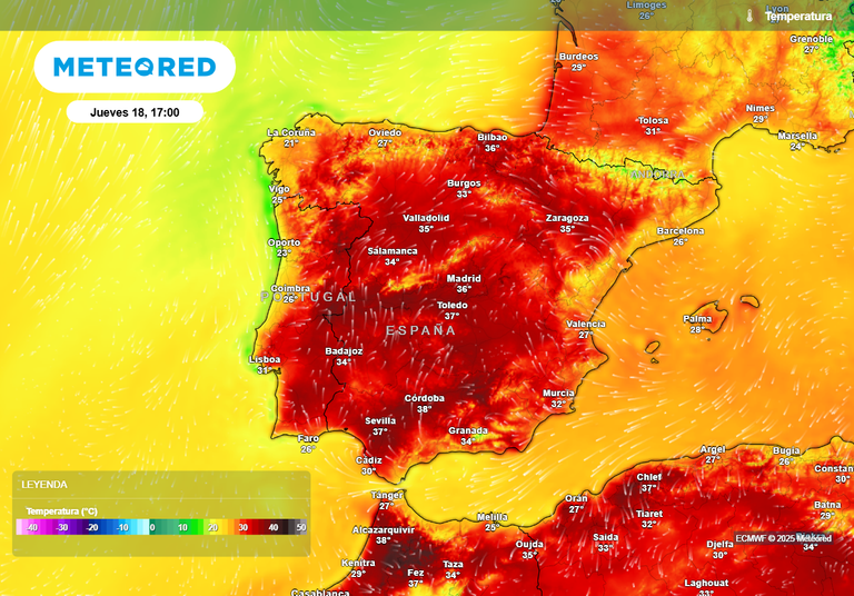 La AEMET extiende los avisos por calor para mañana: el País Vasco, Extremadura y cinco comunidades más en el foco