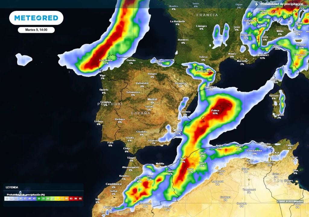 Tormentas en el Mediterráneo Tormentas en el Mediterráneo