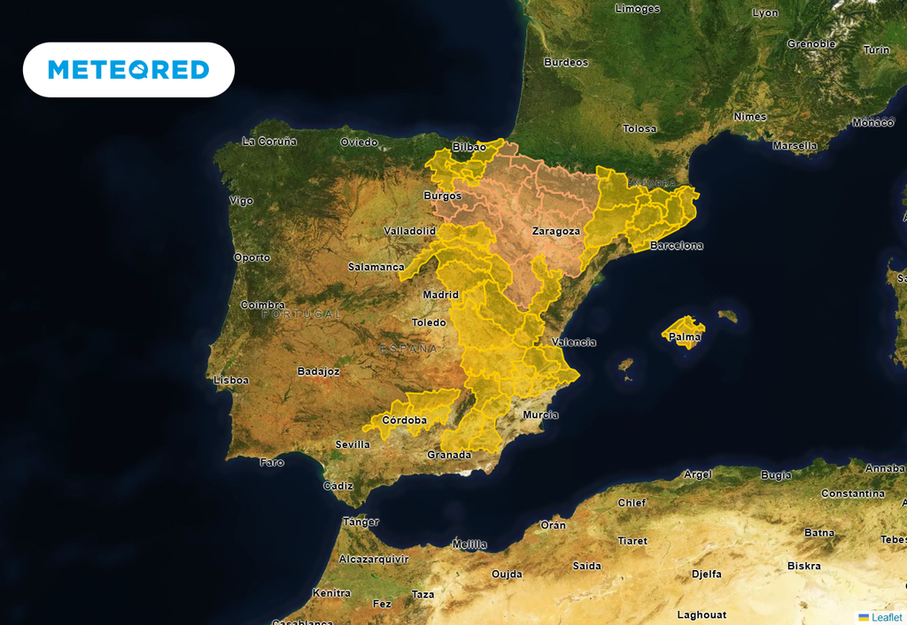 La mayoría de los avisos activados para hoy son por tormentas. Recomendamos consultar las actualizaciones de los mismos.
