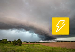 La AEMET tambi&eacute;n avisa: habr&aacute; lluvias fuertes, granizo y vendavales en la tarde de este s&aacute;bado