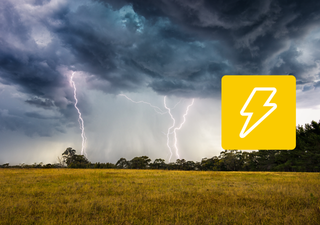 La AEMET tambi&eacute;n avisa sobre las tormentas: a partir de las 15 horas dejar&aacute;n reventones y granizo en tres provincias