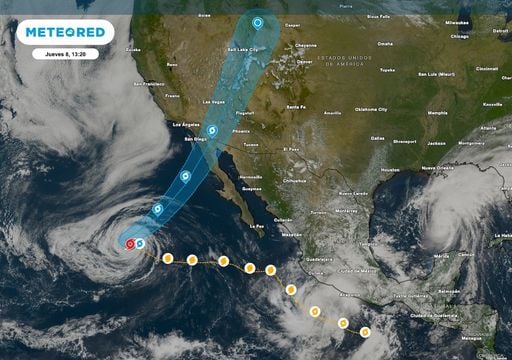 La ahora tormenta tropical Rachel cambiar&aacute; de rumbo y se acercar&aacute; a Baja California durante el fin de semana