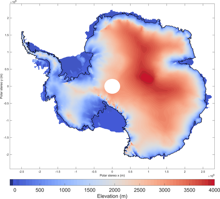 La Antártida En 3D Misión del hielo de la ESA