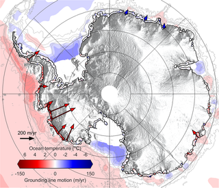 La Antártida pierde su línea de apoyo