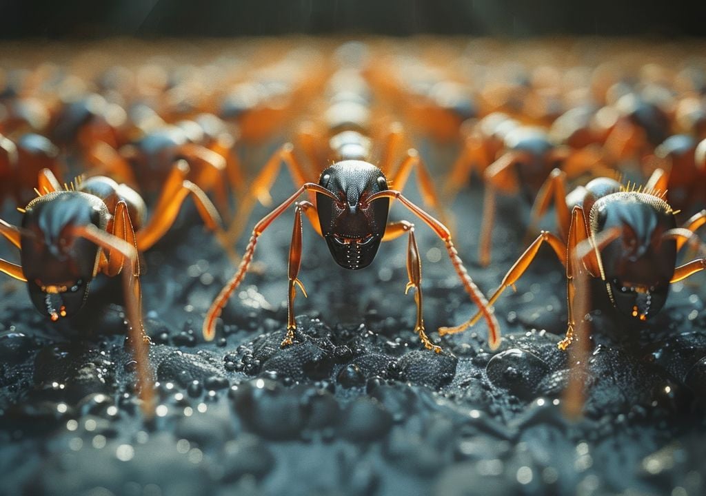 Formigas, arquitetura