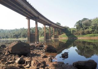 La bajante del Paraná como consecuencia de la sequía