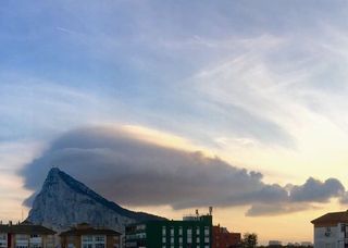 La banderola del Peñón