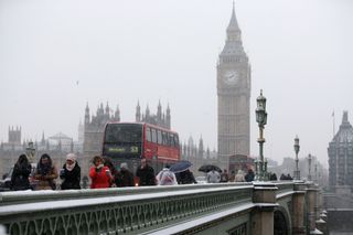 La Bestia del Este: tiempo adverso por nieve y hielo en Reino Unido