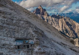 La Buffa di Perrero o la casa imposible: un refugio a 2760 metros en el corazón de los Dolomitas con una amarga historia