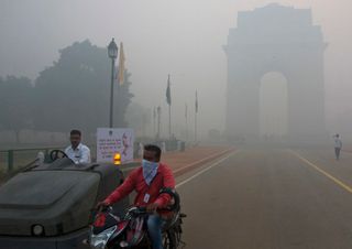 La “cámara de gas” de Nueva Delhi