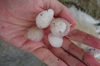 La canícula se despide con tormentas intensas en el este de España