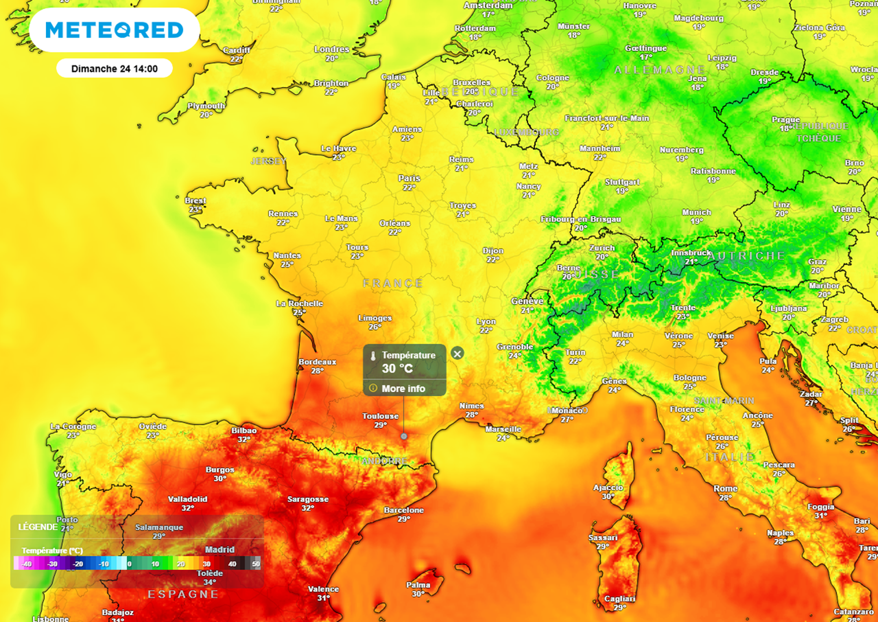 La canicule à peine terminée, déjà de nouvelles fortes chaleurs en vue ...