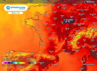 La chaleur va-t-elle s'intensifier la semaine prochaine en France ? Des orages vont-ils aussi s'inviter ? 