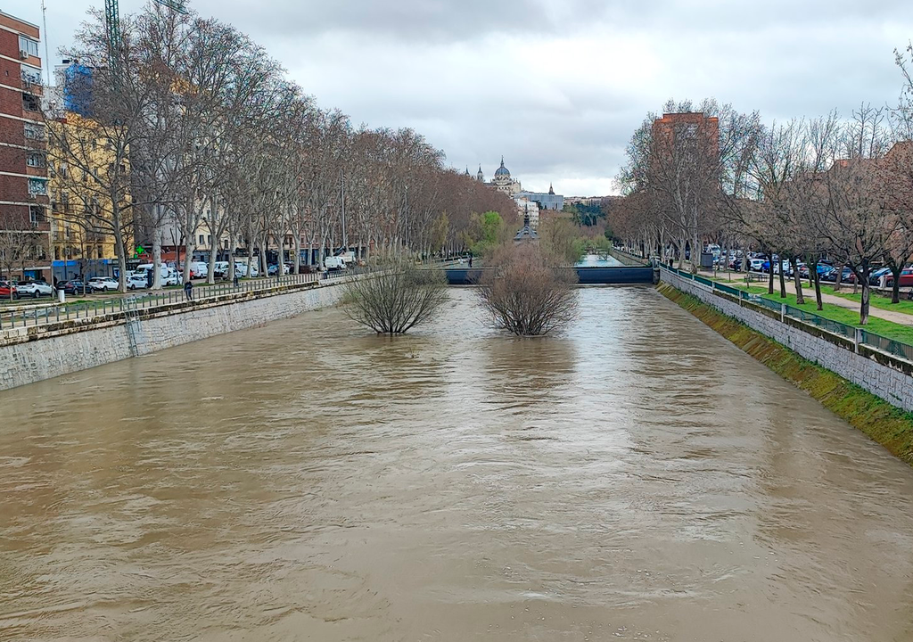 Manzanares inundaciones Madrid