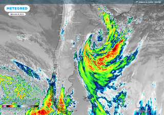 La ciclogénesis se aleja, pero el Servicio Meteorológico Nacional mantiene varios alertas activos en Argentina