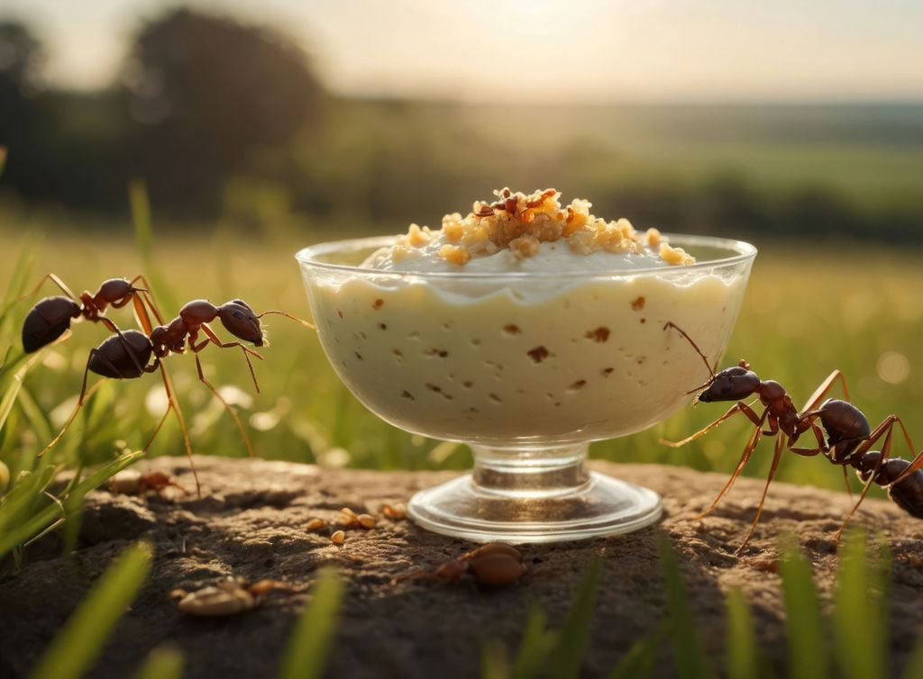 hormigas yogur hormigas yogur
