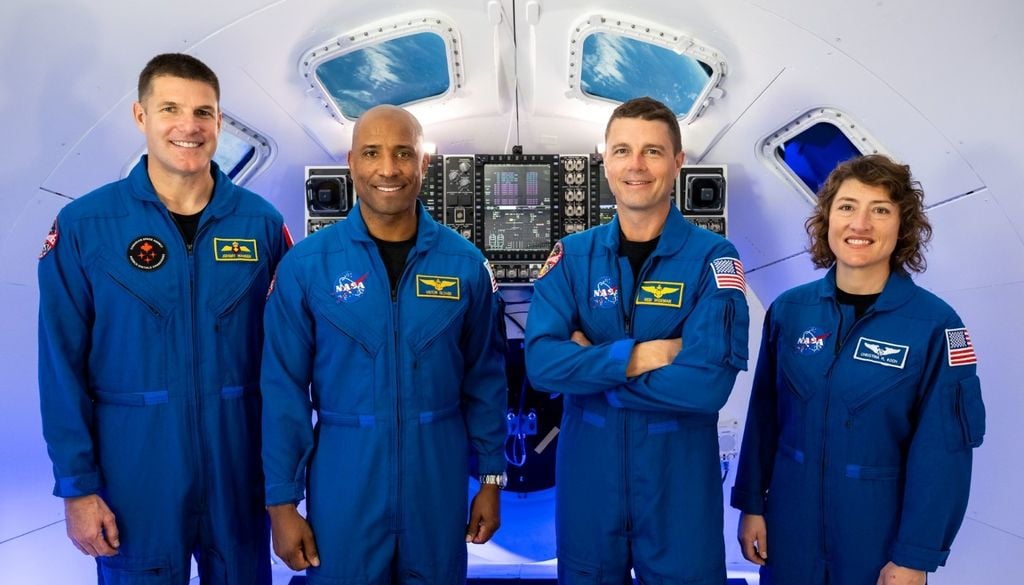 Artemis II es la primera misión tripulada de la NASA en su camino hacia el establecimiento de una presencia lunar a largo plazo. Crédito: NASA/Kim Shiflett.