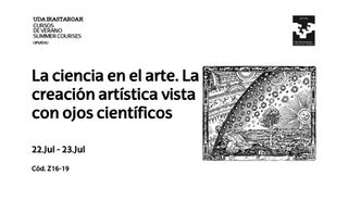 La ciencia en el arte: curso de verano 2019