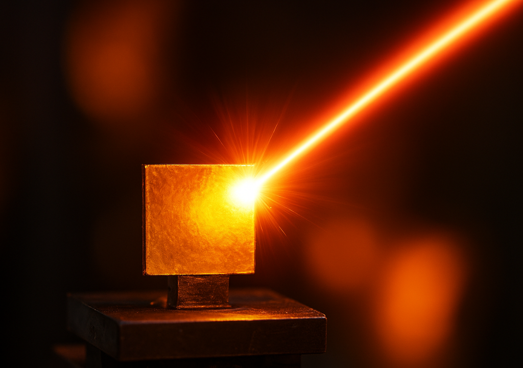 Un pulso láser ultrarrápido revela la sorprendente resistencia del oro, capaz de soportar temperaturas extremas y abrir camino hacia nuevos estados de la materia y tecnologías energéticas del futuro. Un pulso láser ultrarrápido revela la sorprendente resistencia del oro, capaz de soportar temperaturas extremas y abrir camino hacia nuevos estados de la materia y tecnologías energéticas del futuro.