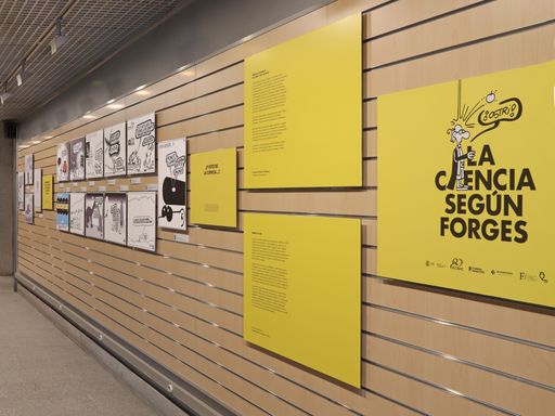 'La Ciencia seg&uacute;n Forges', una exposici&oacute;n de vi&ntilde;etas humor&iacute;sticas