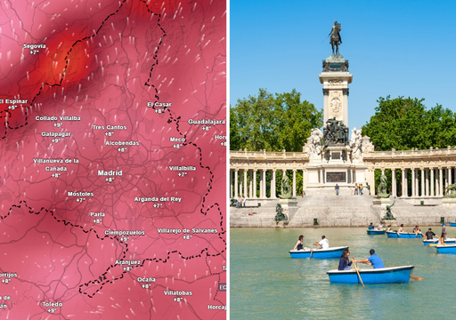La ciudad de Madrid tendr&aacute; mediod&iacute;as con m&aacute;s de 25 &ordm;C entre el 5 y 7 de abril