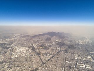 La Ciudad de México en plena temporada de ozono