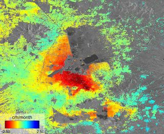 La ciudad de México se hunde