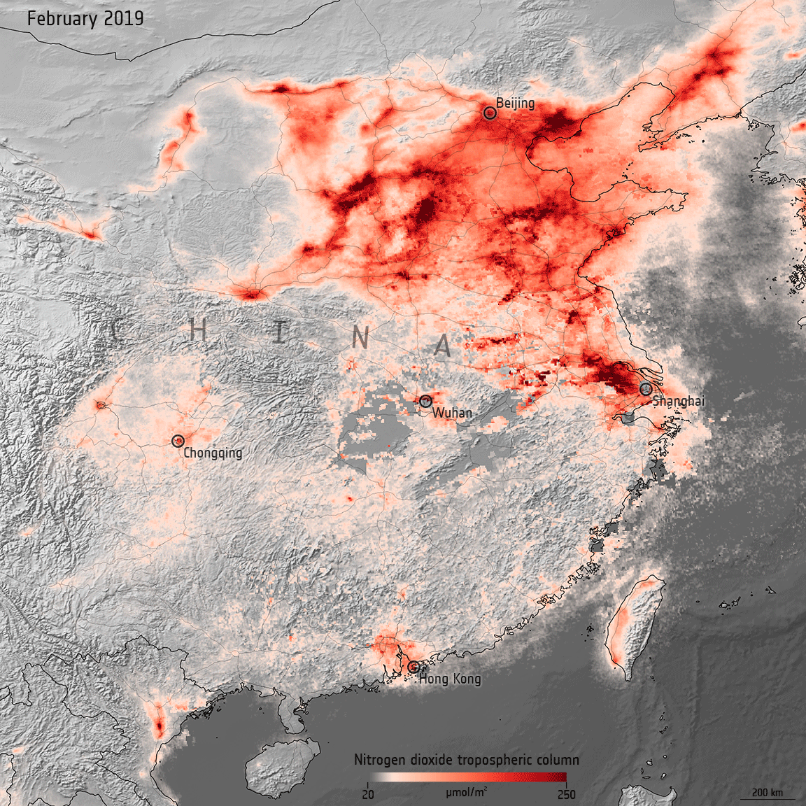 La contaminación del aire vuelve a los niveles anteriores a la COVID