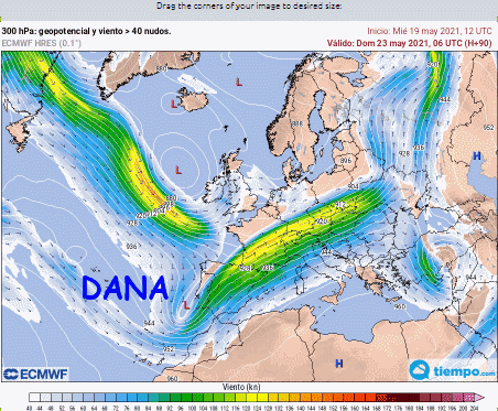 La dana que será dana para este fin de semana: tormentas a la vista