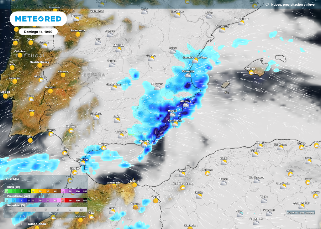 Lluvias en el sureste Lluvias en el sureste