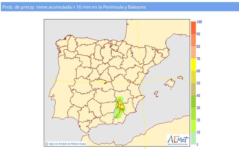 La Dana Y Primeras Precipitaciones Significativas A 28 De Enero De 2018