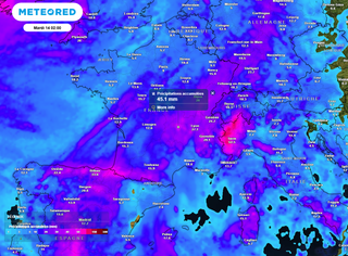 La d&eacute;gradation se confirme : pluies, orages, neige attendus... M&eacute;t&eacute;o agit&eacute;e ce week-end en France !