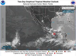 La Depresión Tropical 3-E cerca de las costas del Pacífico mexicano