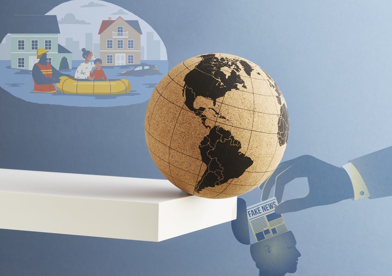 Un informe del Foro Económico Mundial destaca a la desinformación y las noticias falsas como el mayor riesgo para la humanidad en 2025, mientras que los eventos meteorológicos extremos lo serán en los próximos diez años.