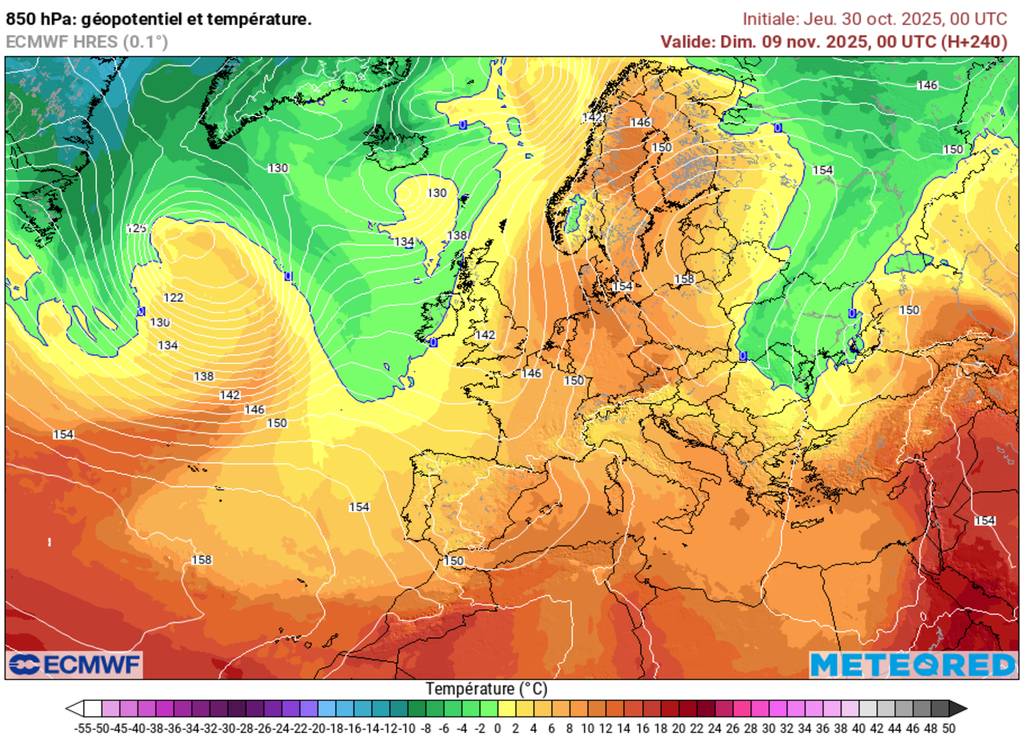 Pas de froid en vue jusqu'à la mi-novembre au moins.