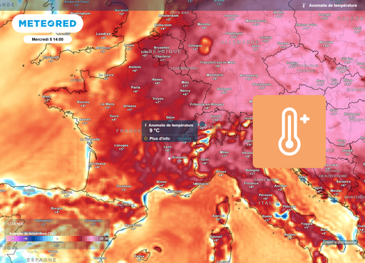 La dur&eacute;e de la canicule dans le Sud-Est de la France se pr&eacute;cise : voici nos pr&eacute;visions