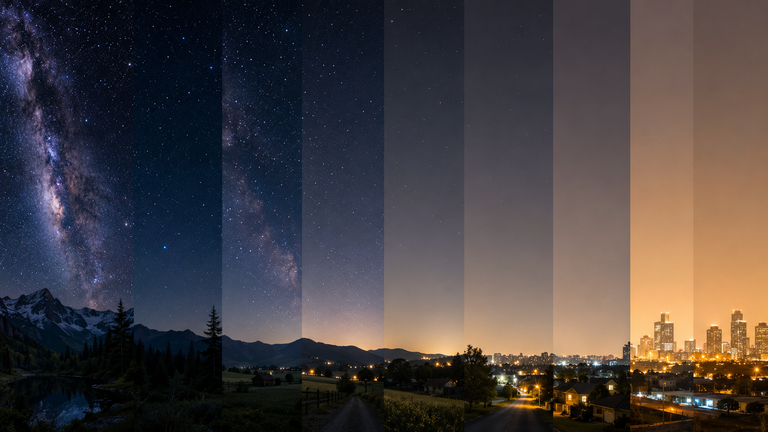 La escala de Bortle y c&oacute;mo saber si el cielo de tu ciudad es apto para ver la V&iacute;a L&aacute;ctea